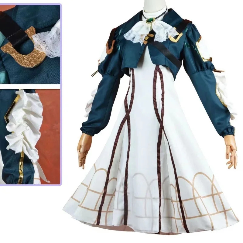 ชุดคอสเพลย์อนิเมะไวโอเล็ต เอเว - Violet Evergarden Dress บทวิจารณ์และราคา