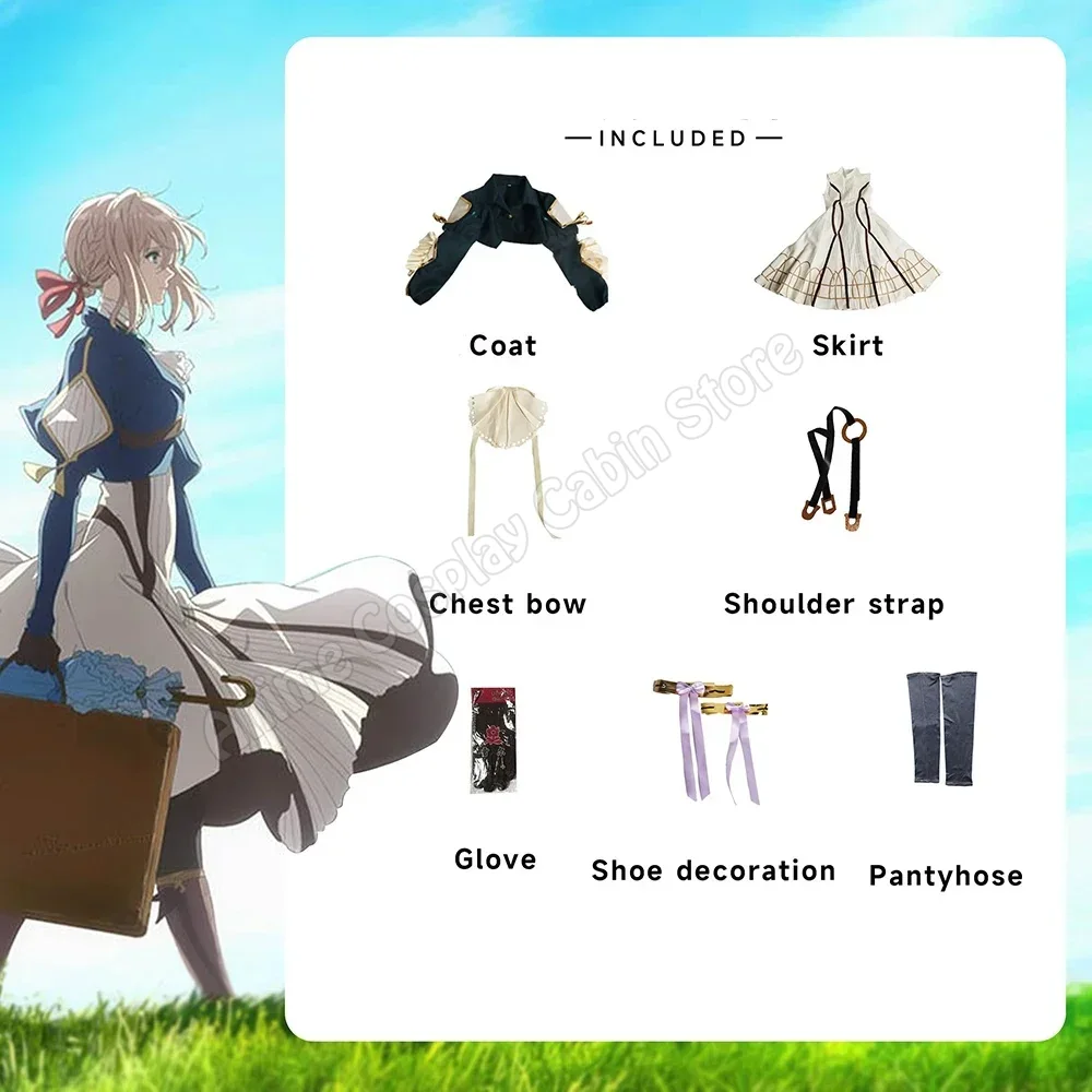 อะนิเมะไวโอเล็ต เอเวอร์การ์เดน - Violet Evergarden Dress บทวิจารณ์และราคา