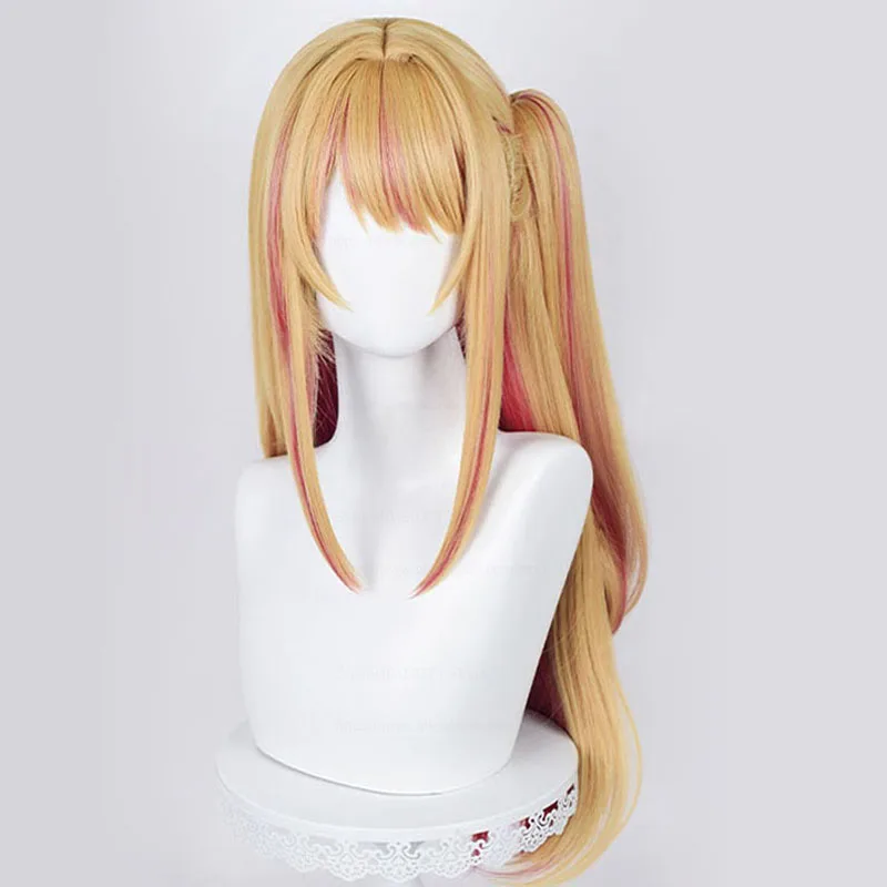 วิกผมอนิเมะ oshi NO Ko Hoshino - Anime Cosplay Orange Hair บทวิจารณ์และราคา