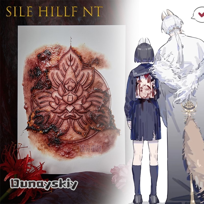สติกเกอร์รอยสักปลอมสำหรับคอสเพ - Anime Cosplay With Mask บทวิจารณ์และราคา