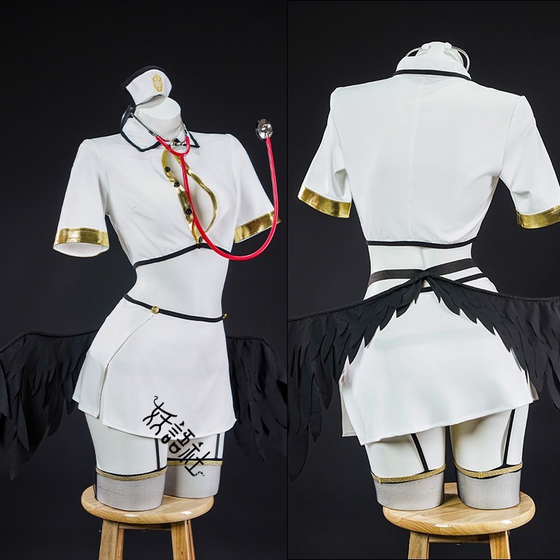 โอเวอร์ลอร์ด อัลเบโด้พยาบาลคอส - Anime Cosplay Albedo บทวิจารณ์และราคา