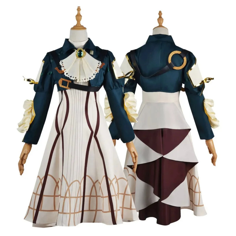 อะนิเมะคอสเพลย์ไวโอเล็ต เอเวอร - Violet Evergarden Dress บทวิจารณ์และราคา