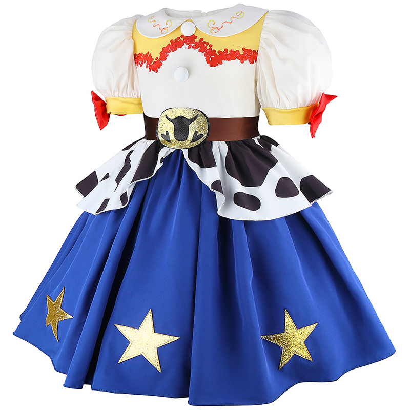 ชุดเดรสลายวัวสำหรับเด็กผู้หญิง - Anime Cosplay Toddler บทวิจารณ์และราคา